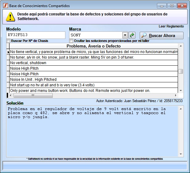 Cierre de la reparación